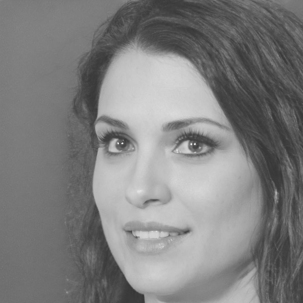 Ana Martín, graduada especializada en iluminación atmosférica